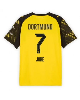 Borussia Dortmund Jobe Bellingham #7 Maglia Gara Casa Repliche 2025-26 Maniche Corte